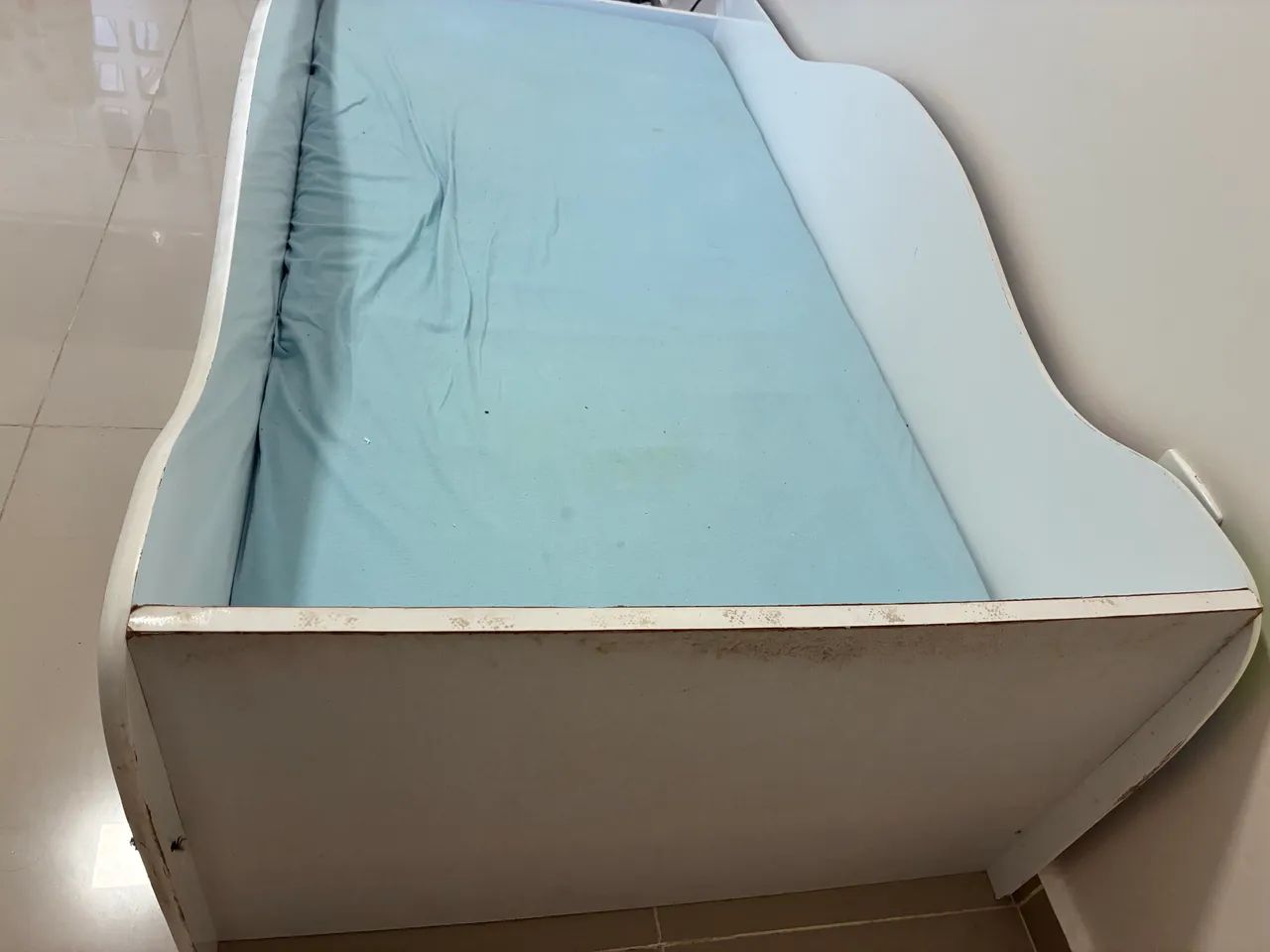 Mini Cama com Proteção Lateral Astronauta com Colchão - Foto 4