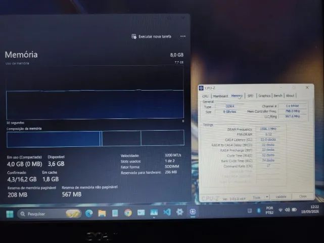 Memória Adata 8gb (1x8) Ddr4 3200mhz P/ Notebook - Foto 2