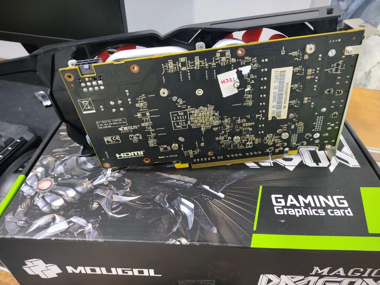 Rx580 8gb 2048sp - Foto 2