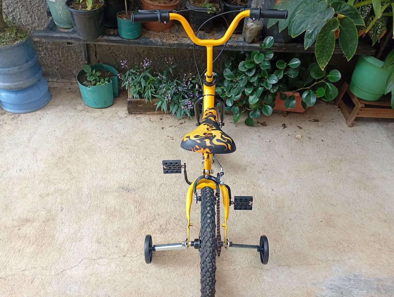 Bicicleta infantil aro 16 reformada  - Foto 3