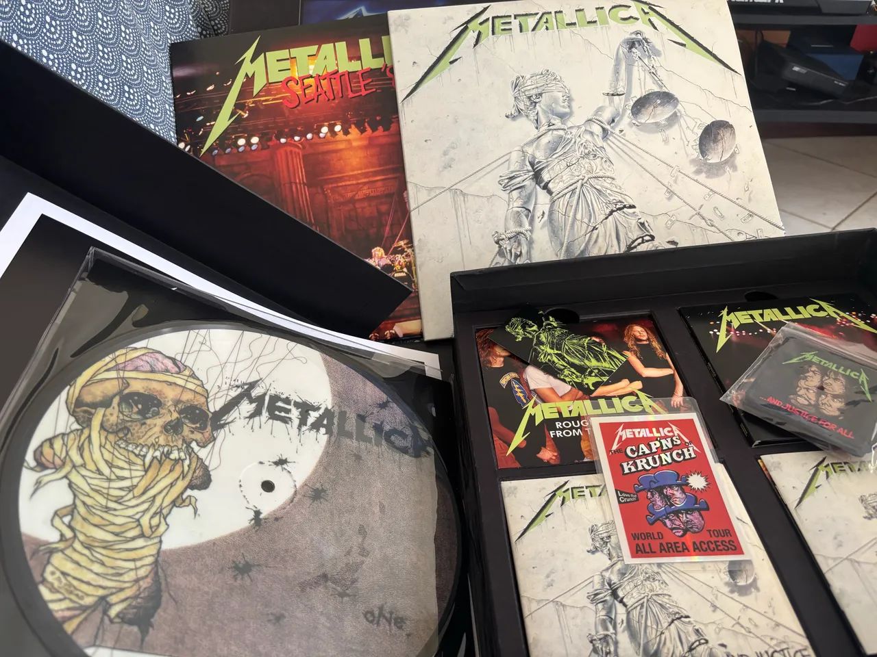 Box set Metallica ? And Justice for All - CDs, DVDs etc - Vila