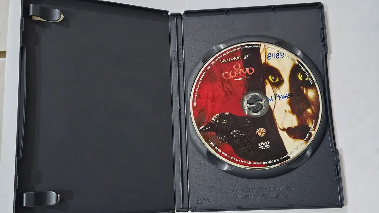 DVD O Corvo (Brandon Lee) Original - Foto 3