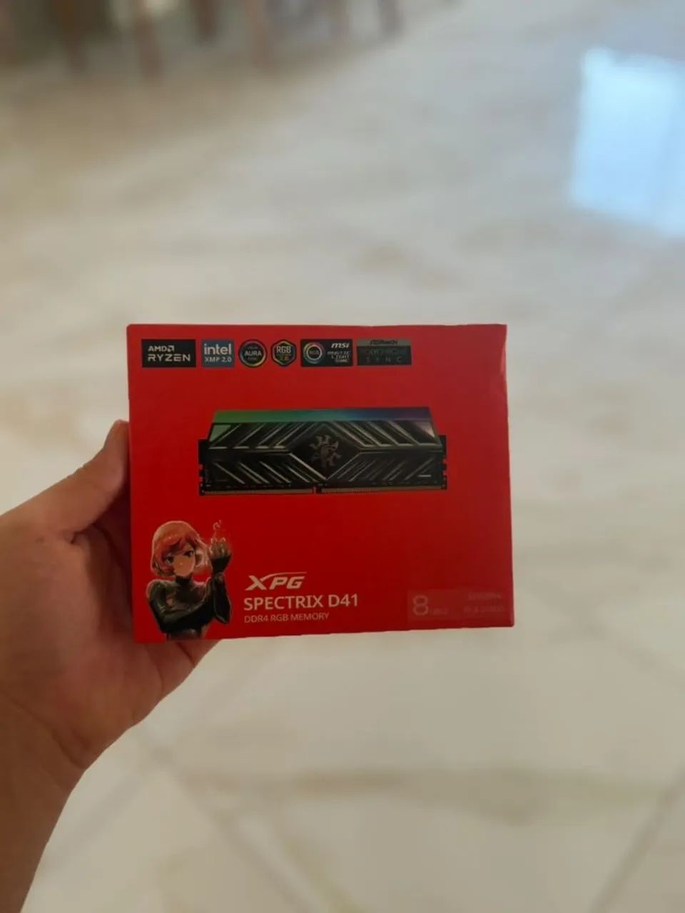 MEMÓRIA XPG 2X8GB RGB  - Foto 2