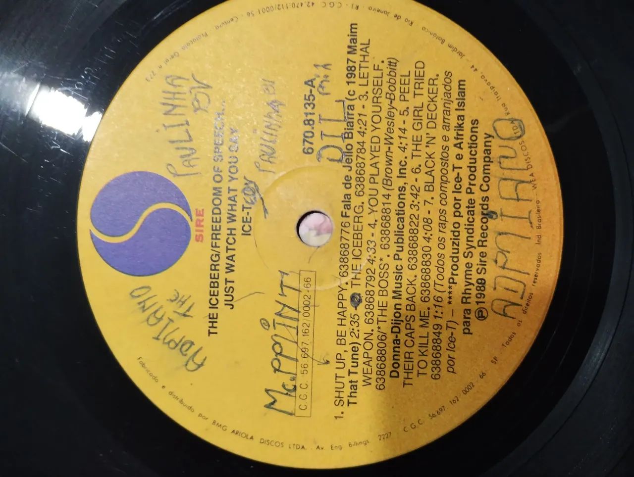 Vendo disco de vinil LP RAP - Foto 4