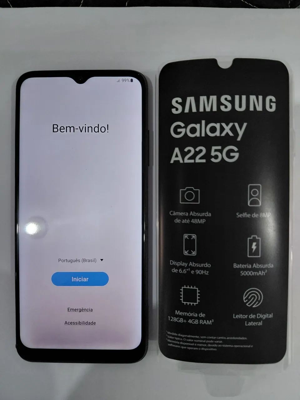 Vendo celular Samsung galaxy a22 5g usado