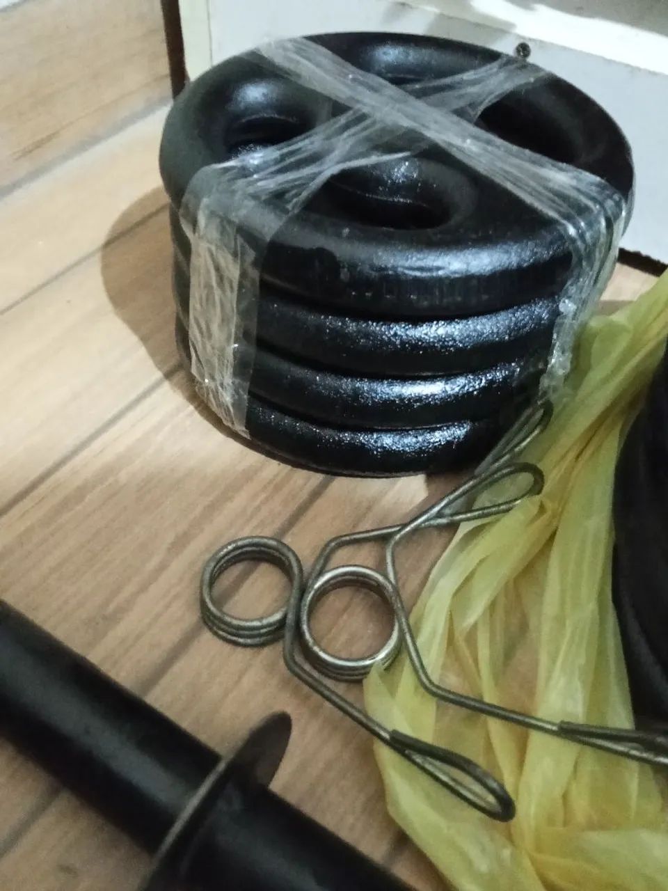 Anilhas de peso de academia 20kg - Foto 4