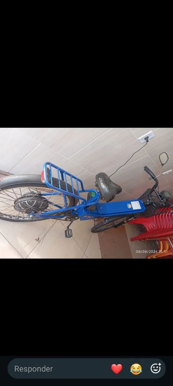Bicicleta elétrica duos 800w completa - Foto 2