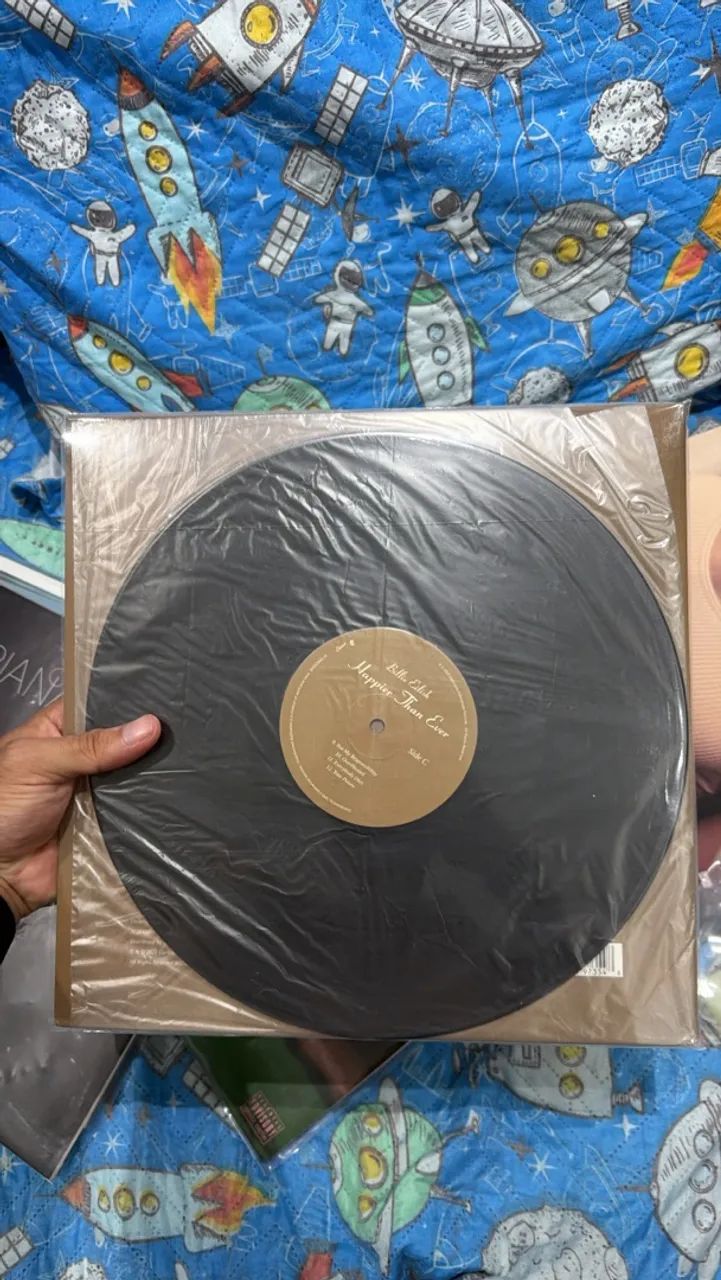 disco de vinil billie eilish - happier than ever  - Foto 2