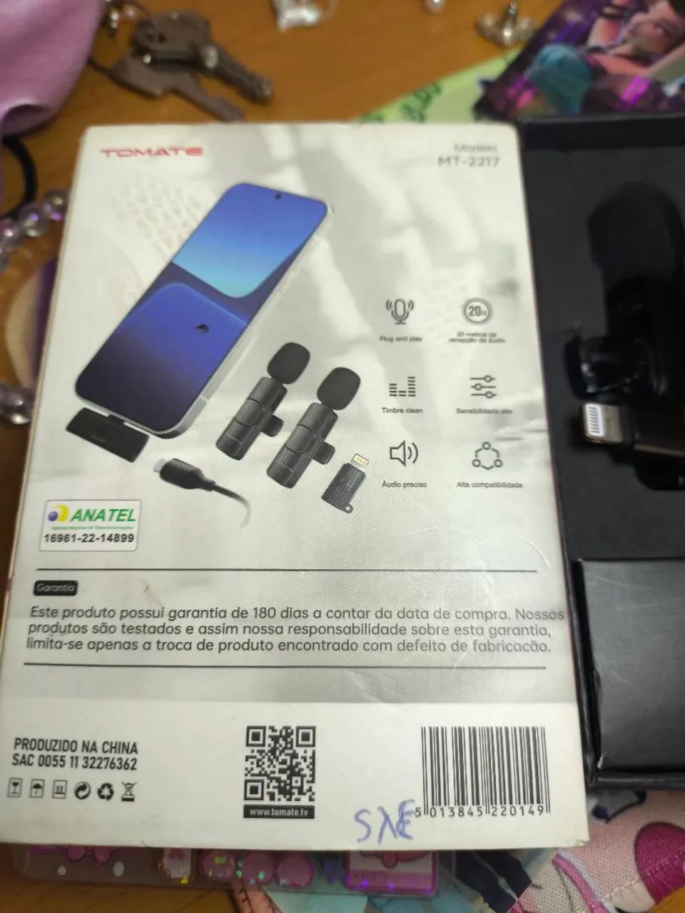 Microfone de Lapela Wireless  - Foto 3