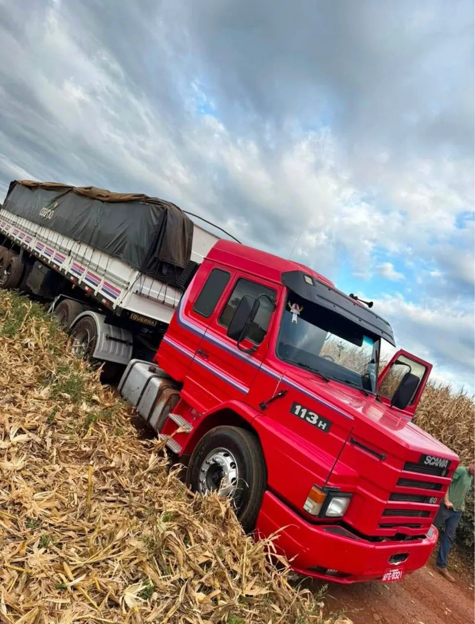 Scania 113 1995 caçamba parcelado  - Foto 4