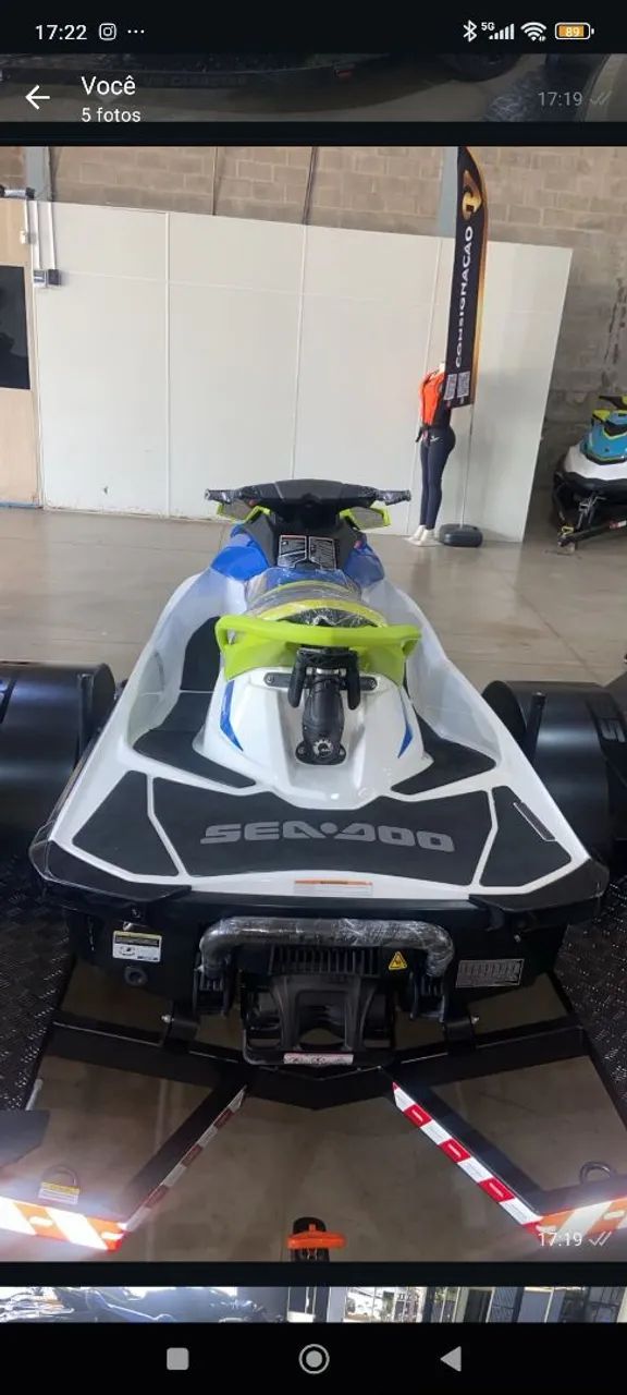 Jet ski  sea-Doo Wake GTI 155 2016 - Foto 4