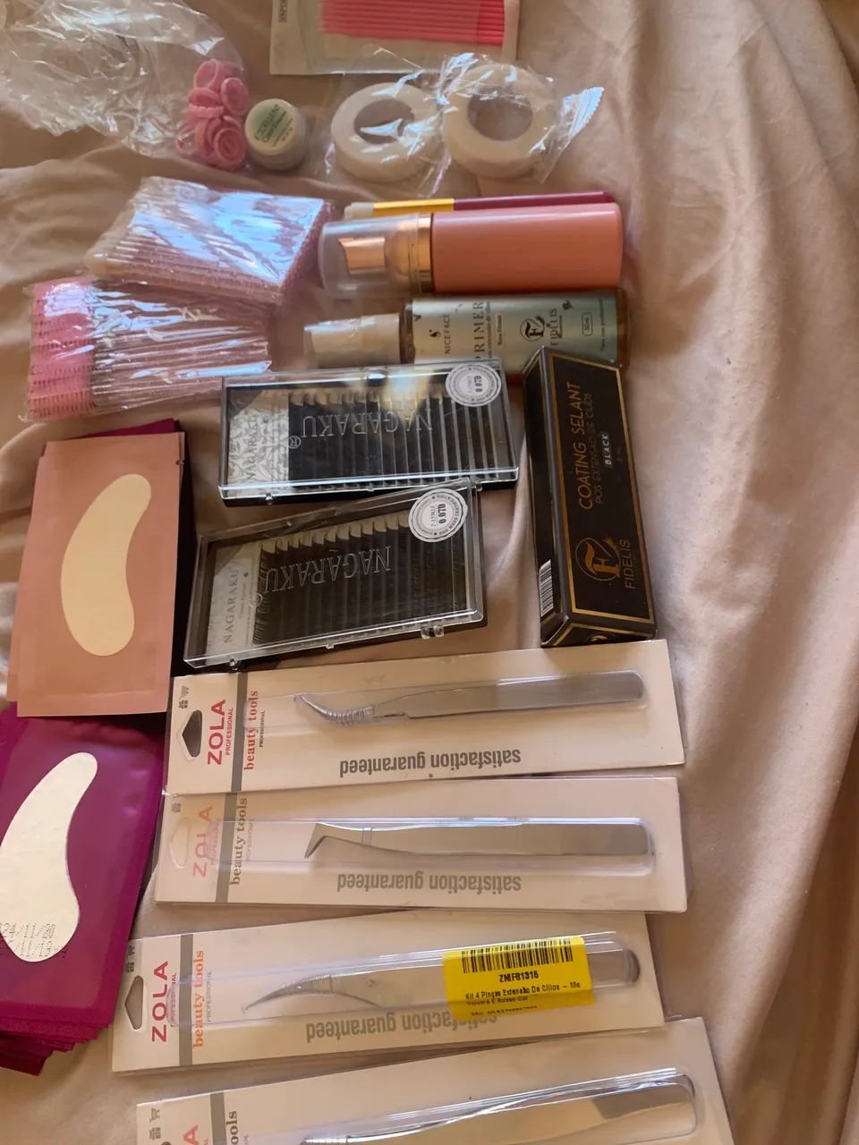 Kit para extensão/alongamento de cílios  - Foto 2
