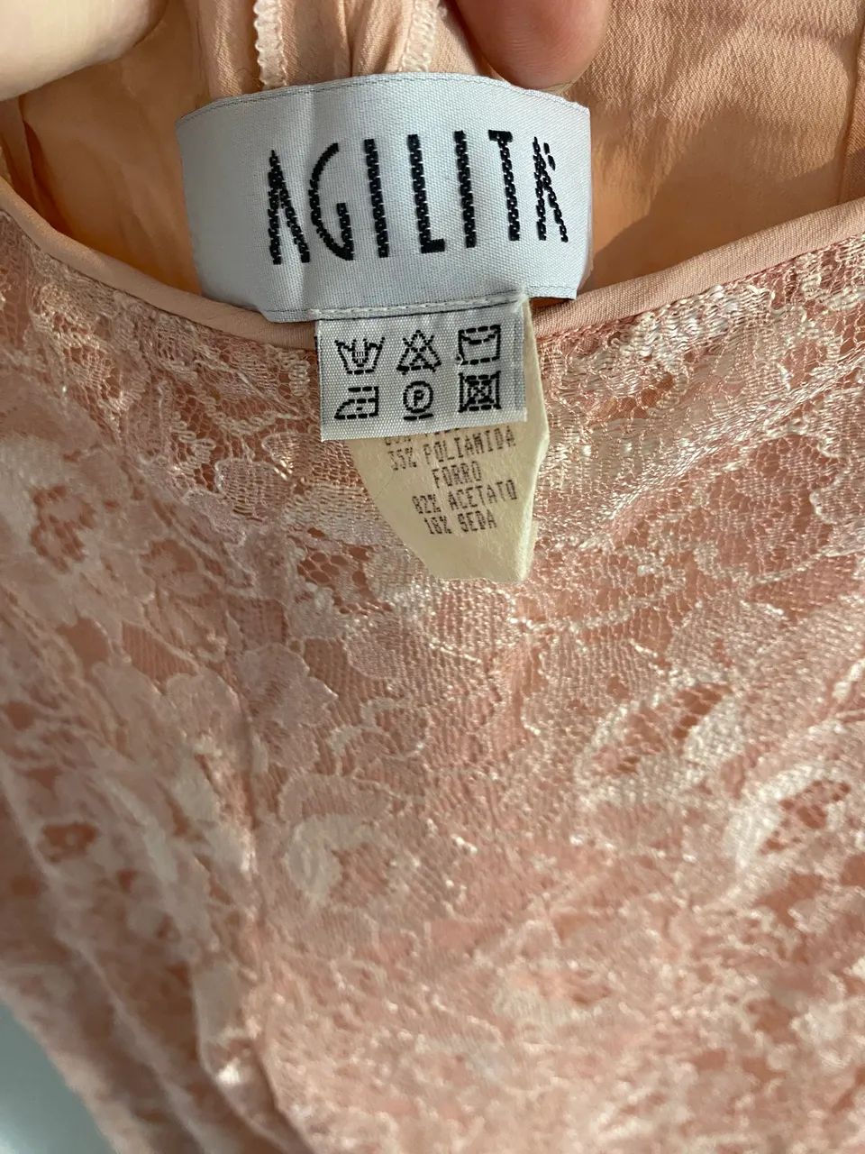 Conjunto Seda e renda Agilita  - Foto 5