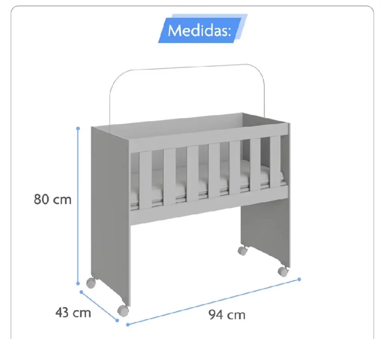 Mini berço  - Foto 3