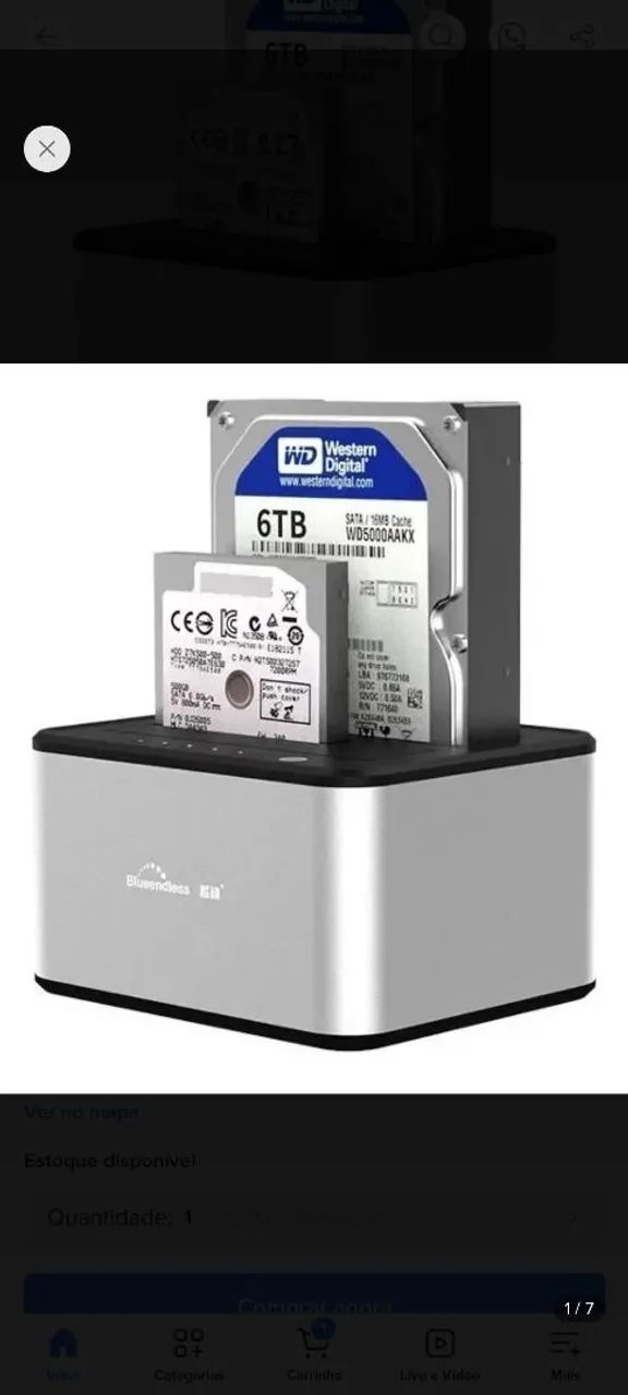 Leitor externo HD Blueendless - Foto 3