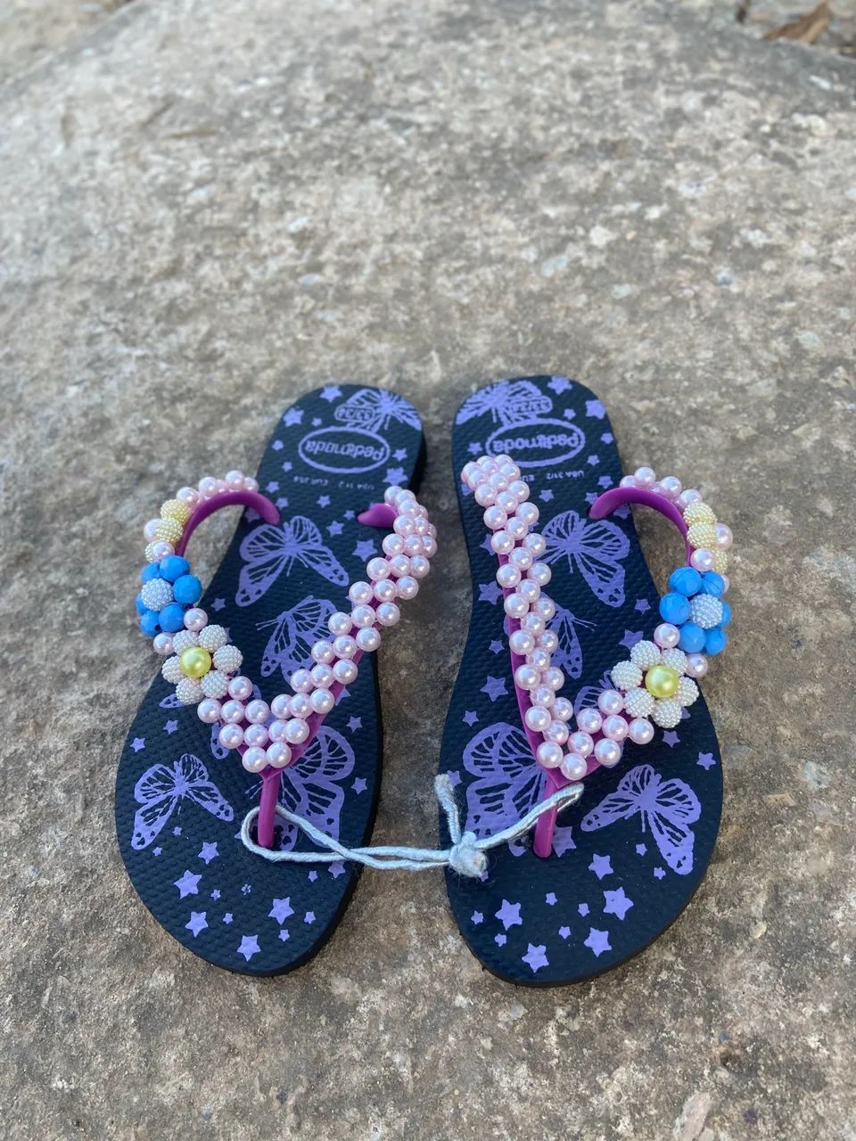 Chinelo Bordado Premium