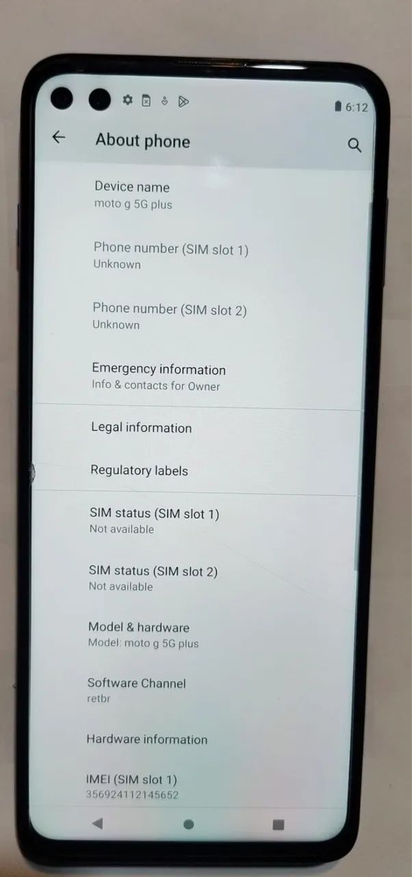 Moto G 5G Plus Zerado!! - Foto 4
