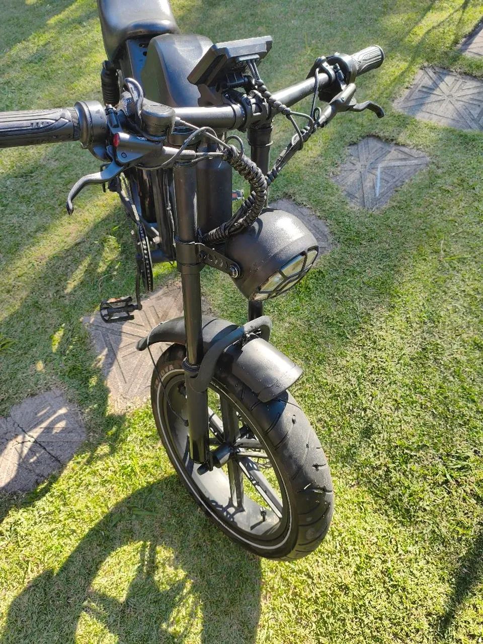 Bicicleta elétrica semi nova 1000w - Foto 3