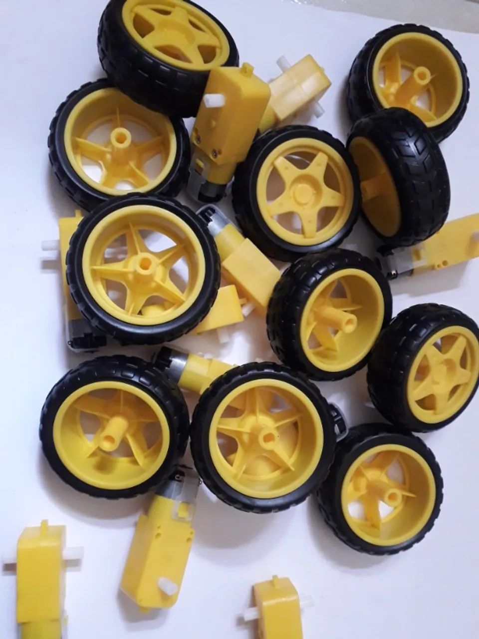 arduino Roda + Motor Dc 3v A 6v Redução - Foto 4
