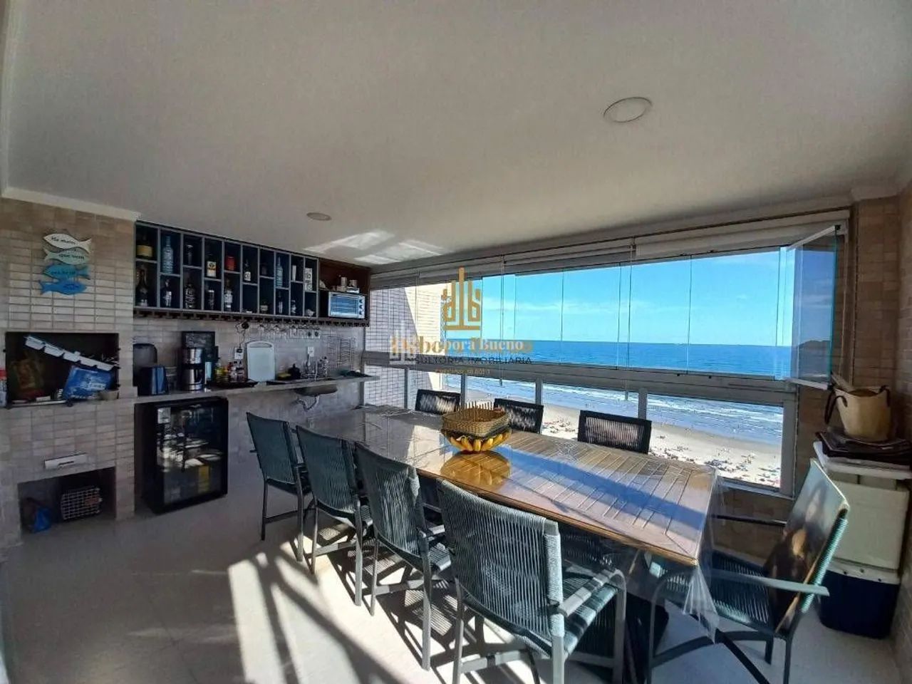 COBERTURA MARAVILHOSA FRENTE MAR COM PISCINA!! 3 SUITES 4 VAGAS E LAZER COMPLETO