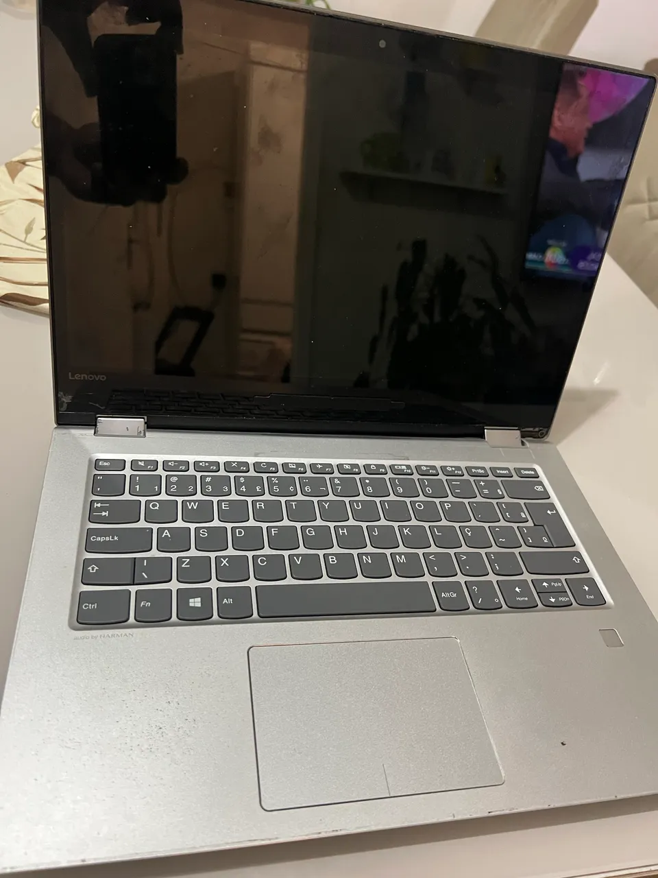 notebook lenovo yoga tela