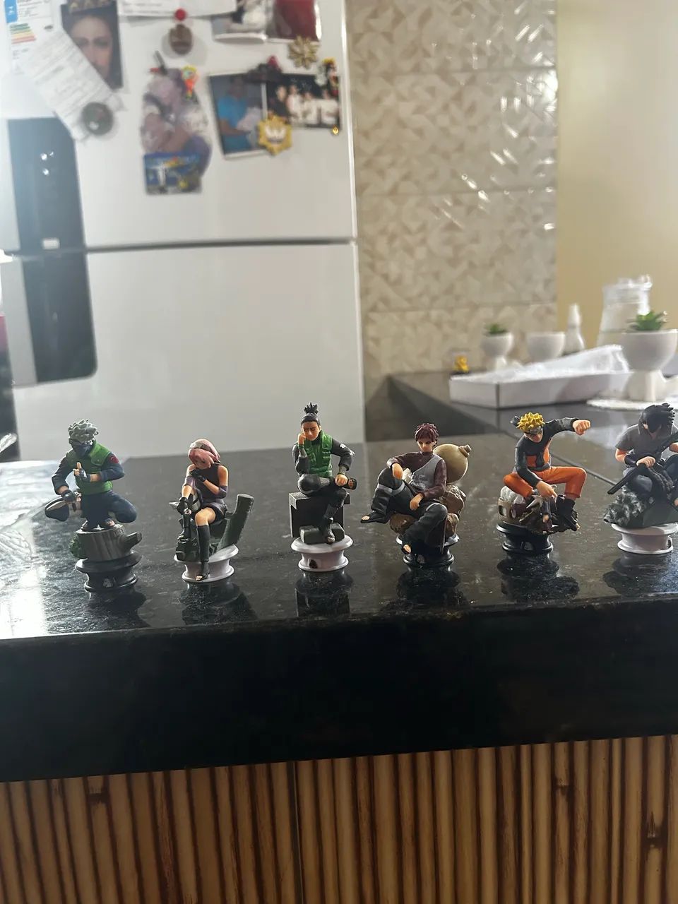 Kit 6 Miniaturas Naruto Shippuden - Colecionáveis