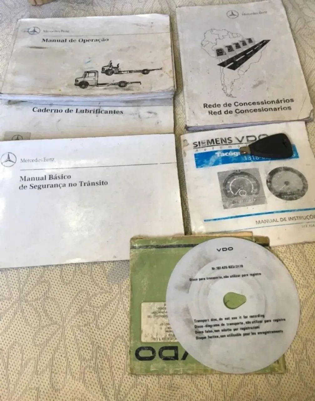 Manual original do proprietário  caminhão Mercedes 710 - Foto 2