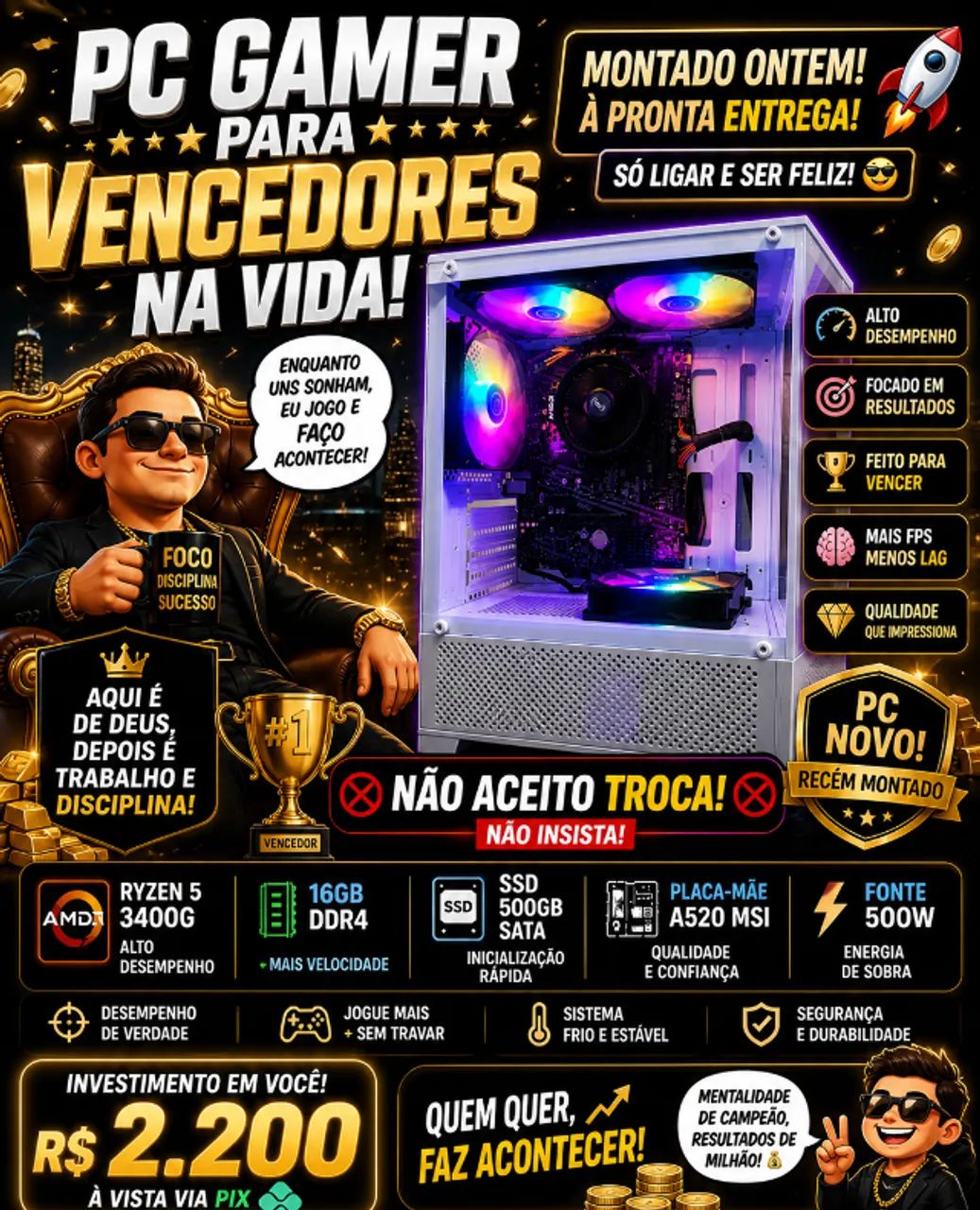 PC Gamer POPULAR do Povo