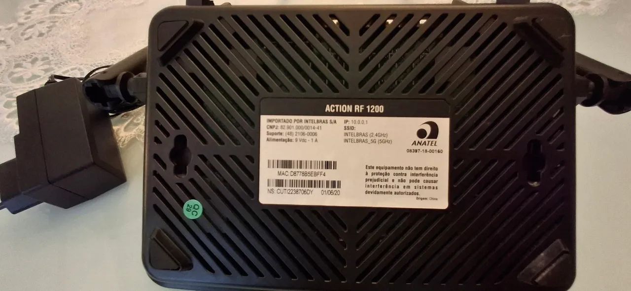 ? ROTEADOR INTELBRAS ACTION RF 1200 À VENDA ? - Foto 3