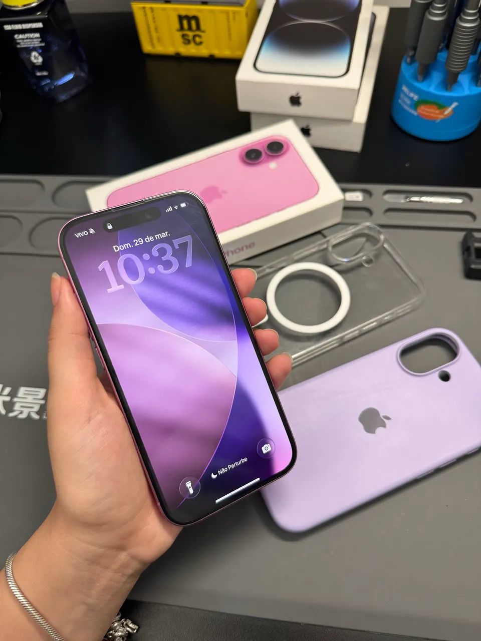 iphone 16 rosa - 128gb - Foto 2