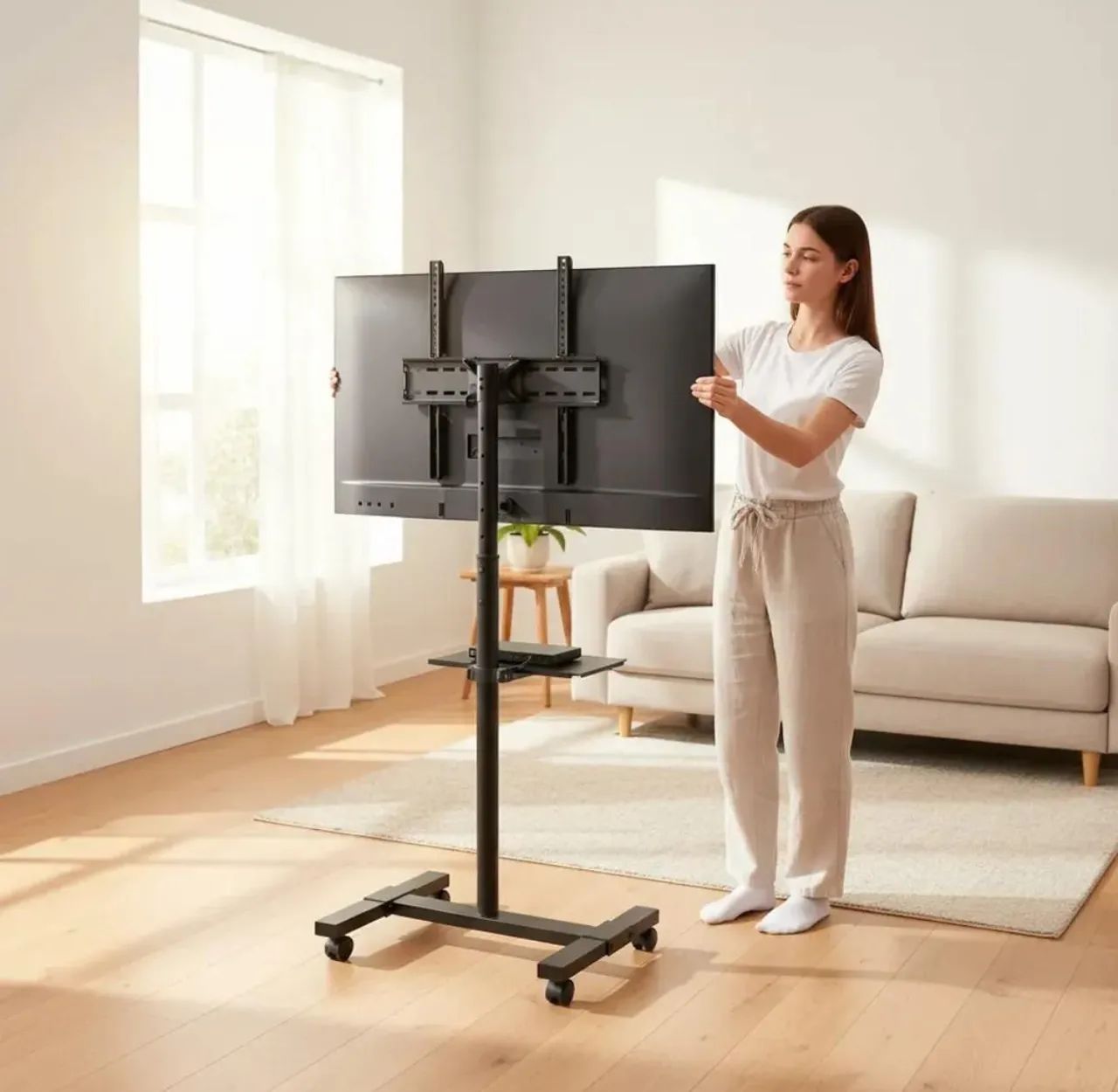Rack Pedestal para Tv Brasforma 