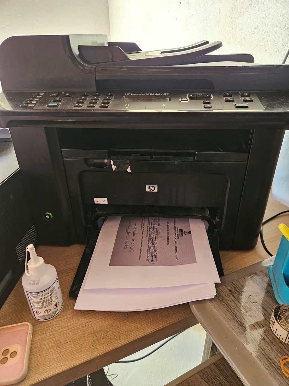 Impressora HP Laser 1536dnf - Foto 2