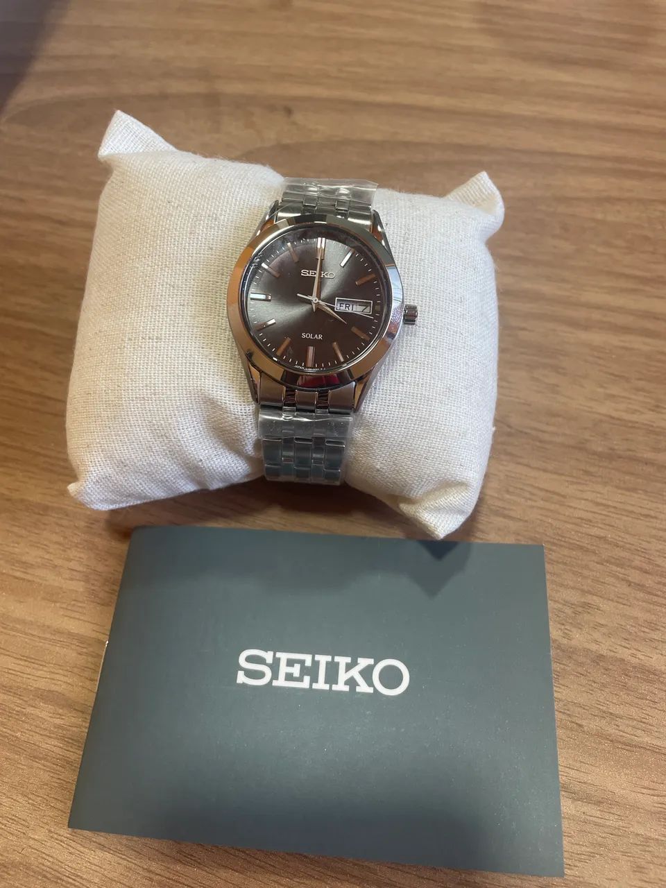 Relógio Seiko solar 