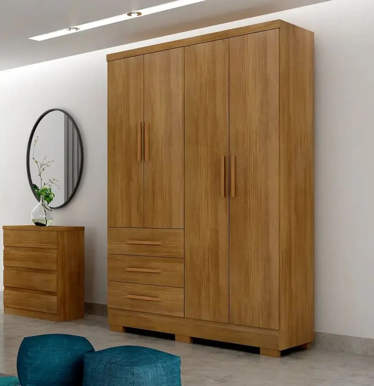  GUARDA-ROUPA ENCANTO ? ENTREGA + MONTAGEM GRÁTIS! 