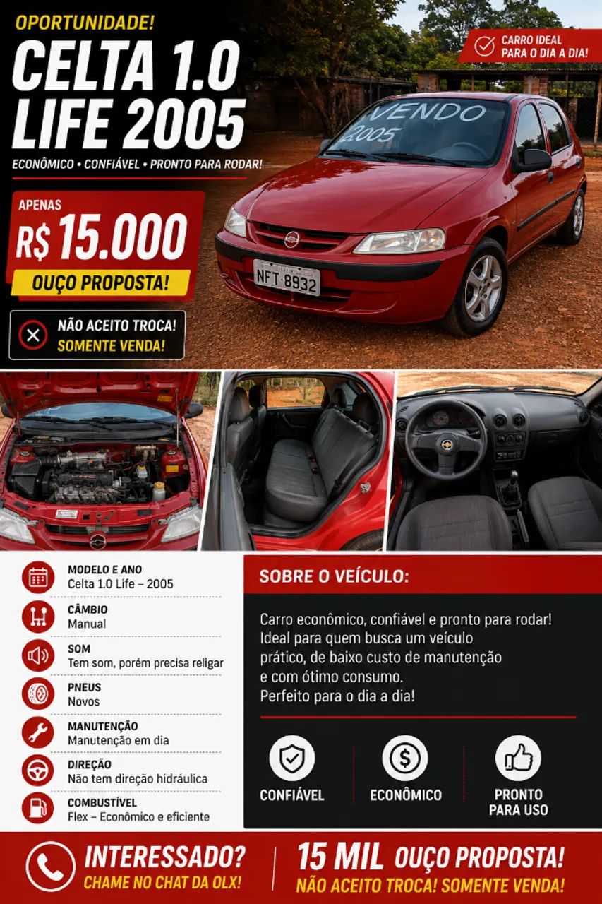 Chevrolet Celta Life 1.0 MPFI VHC 8V 5P 2005