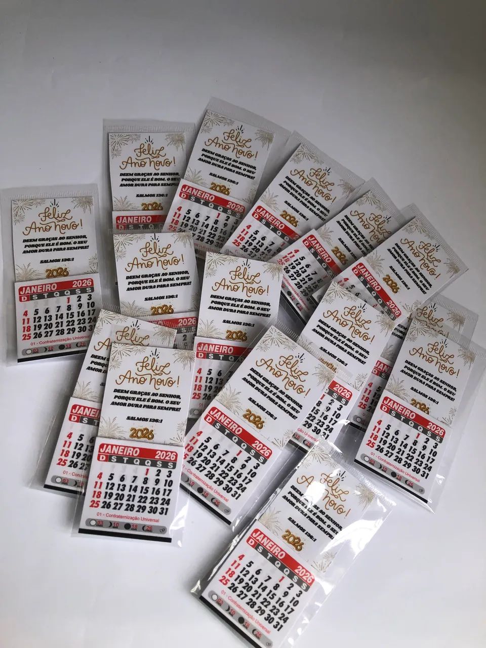 Mini calendário 2026 Personalizado - PROMOÇÃO - Foto 3