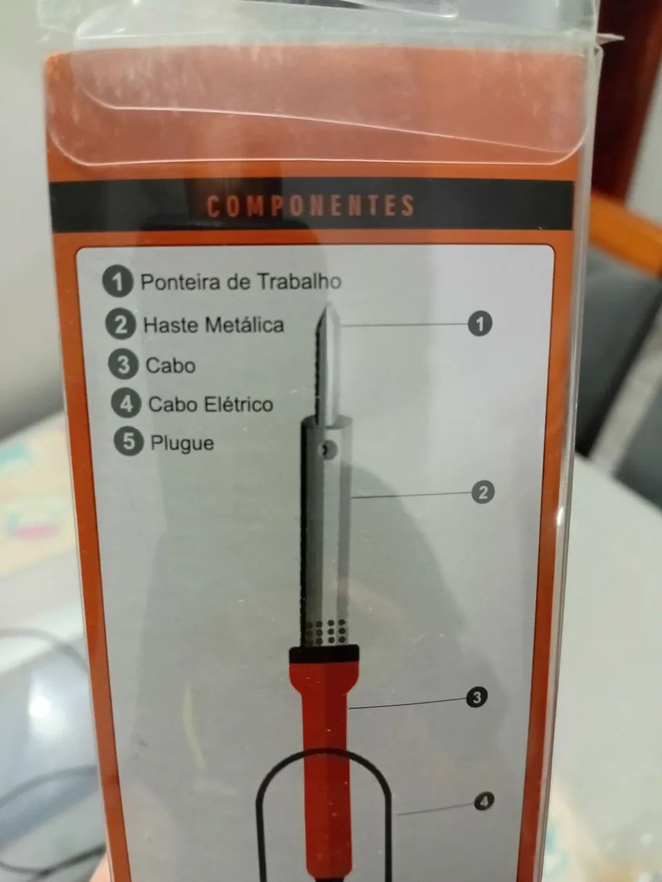 Ferro de solda 100W 110V - Foto 3