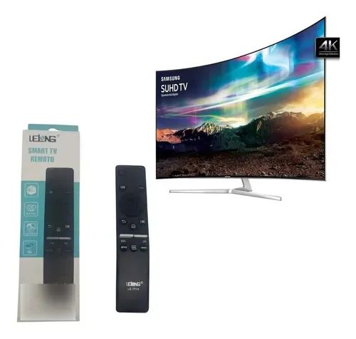 Controle Remoto Compatível Para Tv Samsung Smart 4k Curva Led Un40k6500 