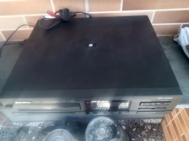cd player gradiente cdp 2000 (defeito) - Foto 3
