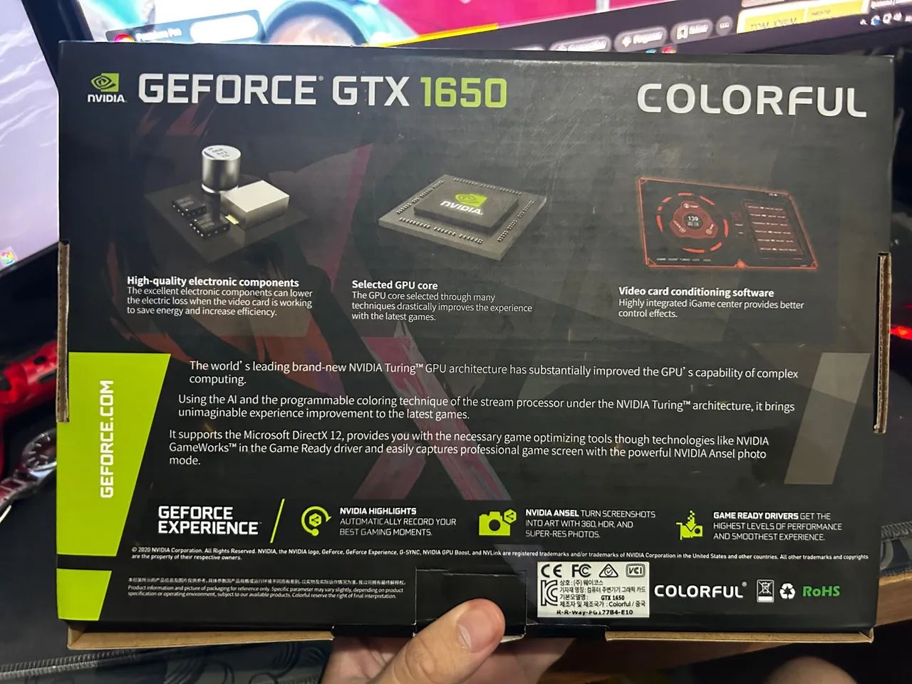 Placa de Video GTX 1650 4GB Colorfull - Foto 5