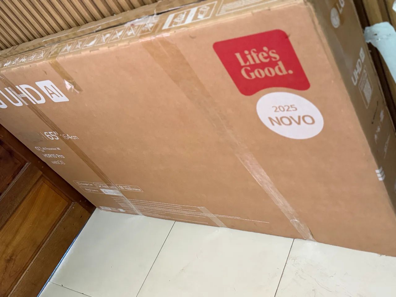 Tv smart LG 65 polegadas ultra 4k modelo novo com IA e Xbox integrado 