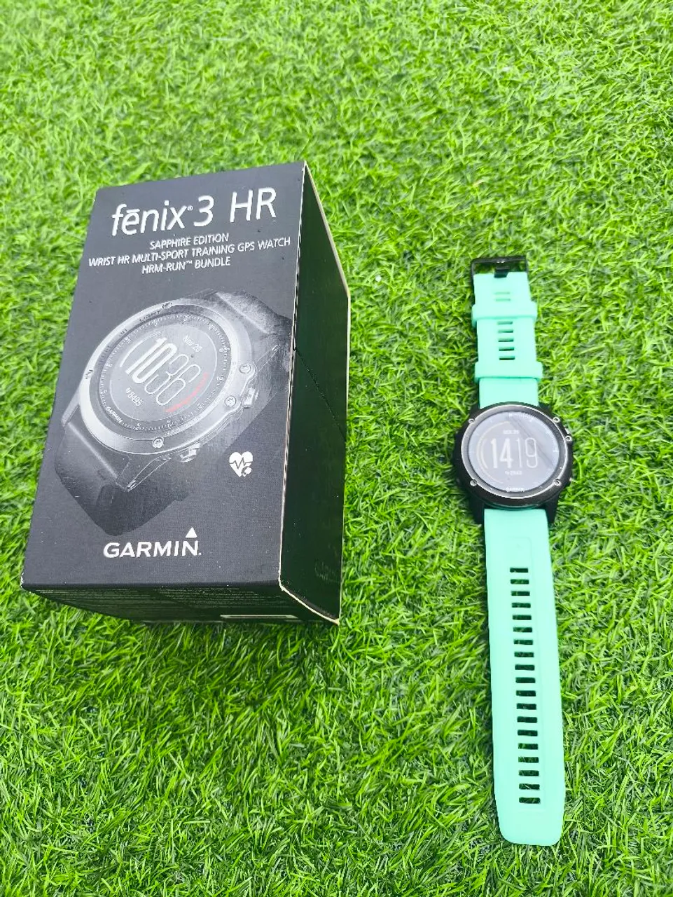 時計 Garmin fenix 3J HR SAPPHIRE EDITION GARMIN FÊNIX 3 HR SAPPHIRE EDITION - COMPLETO NA CAIXA - Academia