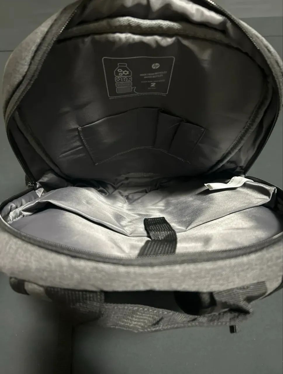 Mochila Hp Prelude Para Notebook 15.6 Cinza (NOVA) - Foto 3