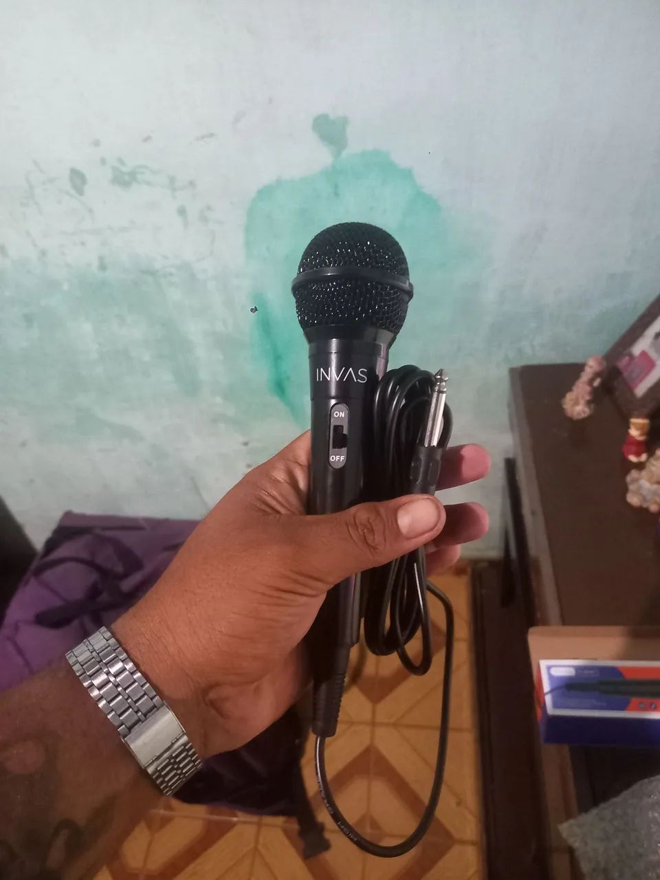 Microfone Profissional para Palco com Fio. - Foto 2