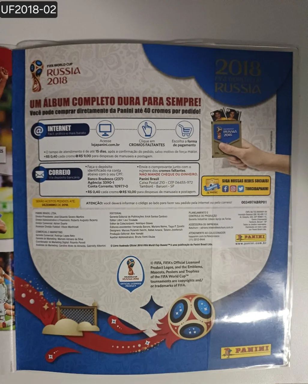Album 2018 copa do mundo panini - Foto 5