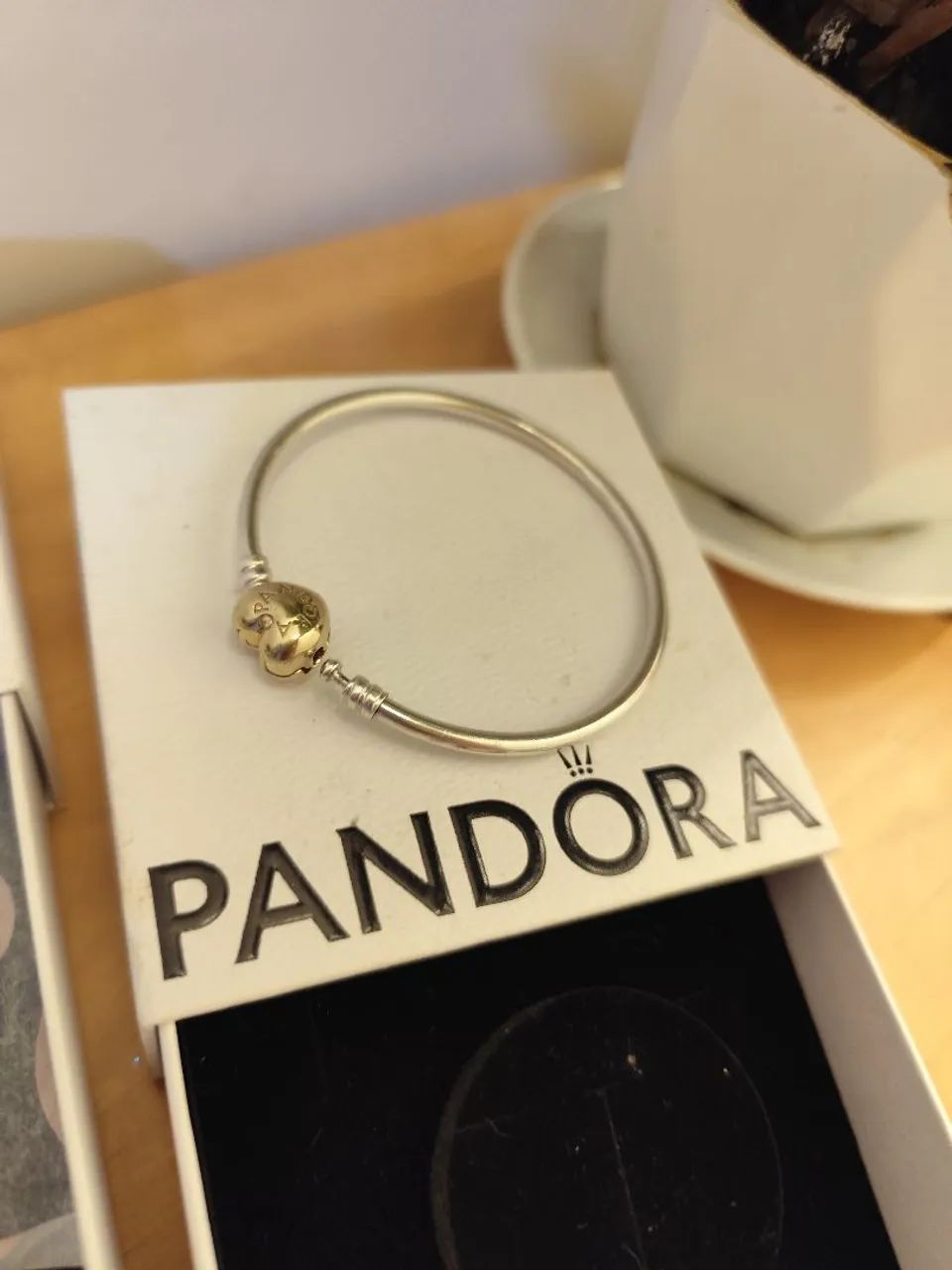 Pulseira Pandora original rígida 