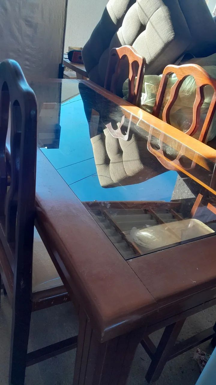 Vendo mesa de madeira  - Foto 2