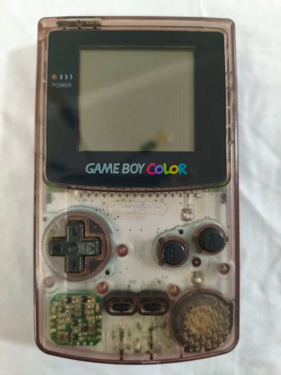 Console Nintendo Game Boy Color Roxo Transparente + Case - Foto 4