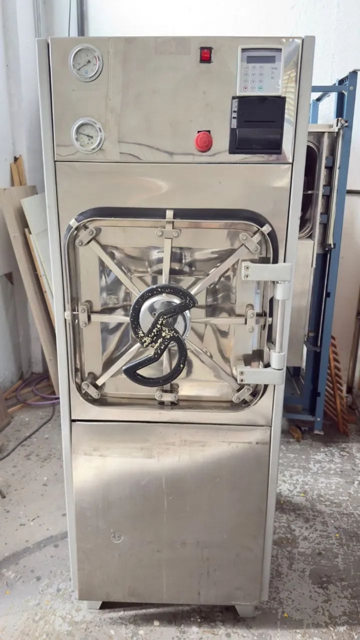 Autoclave Hospitalar Sercon 100litros funcionando
