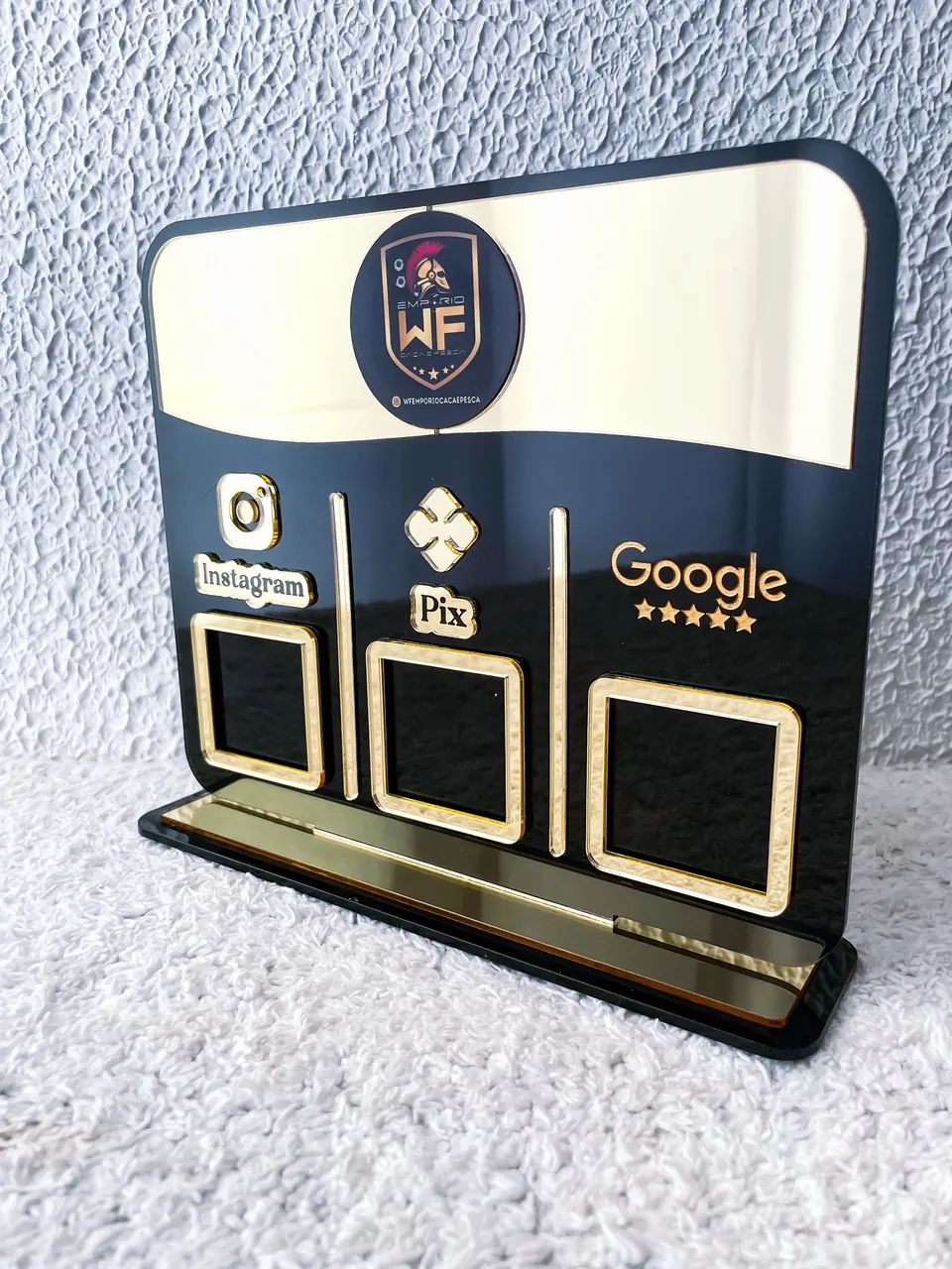 #01 PLACA QR CODE PERSONALIZADA  - Foto 2